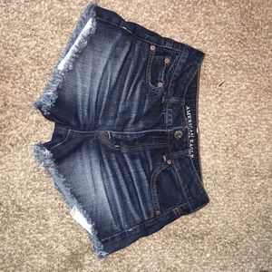 American eagle high rise festival shorts